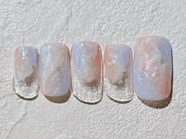 春ニュアンスネイル