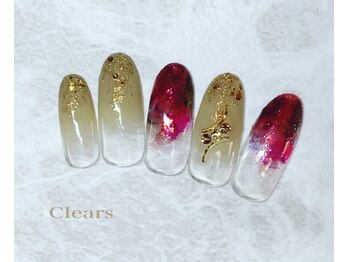 ビューティーネイルサロン クリアーズ(Clears)/タイダイインクネイル♪