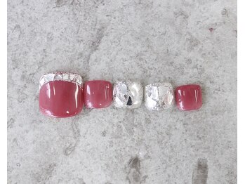 ネイルルーム エルナ(nail room ELNA)/フット定額デザイン￥9000