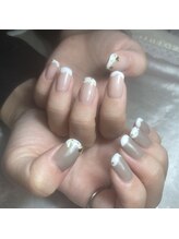 ゾウゾウ(Zow Zow)/【もくもくフレンチネイル】