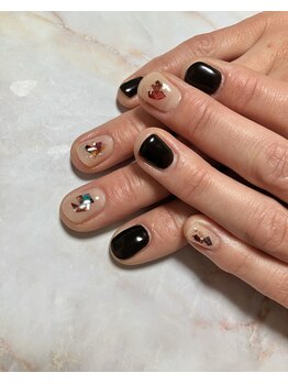 ニュアンスパーツネイル