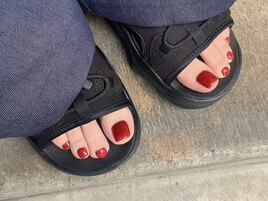 フットミラーorフラッシュ