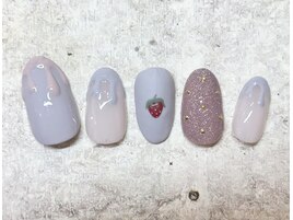 ハンド）定額2◆いちごネイル