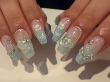 ワイグロウ(yglow.)/【フルアート】夏ネイル