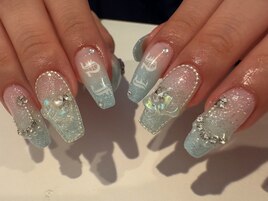 【フルアート】夏ネイル