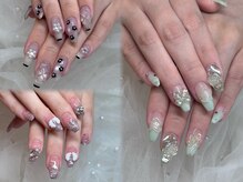 持ち込みパーツok♪やりたいデザインを叶えるメニュー