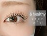 最新技術！！エクステ＋パーマ【＆healthy】80本/アイシャンプー付き