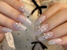 クロム×パステルネイル