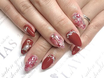 プロフェッショナル ネイルサロン ラヴィアス(LAVIAS)/【定額メニュー】オシャレアート