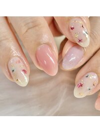 フラワーネイル