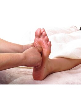 足つぼを刺激したい