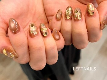 レフトネイルズ(LEFTNAILS)/90分持ち込みデザイン