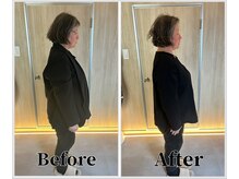 整体ラルース 中目黒(LALUZ)/60代　女性　猫背、巻き肩改善