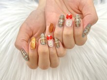 ディーネイル 池袋(D-nail)/[木村]チェックネイル