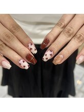 グランビューティー 焼津店(gran beauty)/ボルドー×ハート