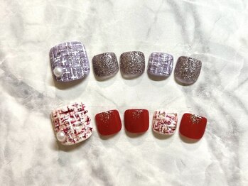 フェミニンツイード フット