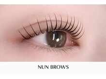 韓国まつ毛・アイブロウ・LEDマツエク　NUN BROWS 東戸塚店の雰囲気（デザイン自由自在！根元からしっかり立ち上げて理想のお目元に＊）