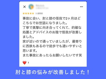 ちねん整体院/クチコミ