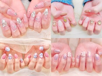 NICENAIL/ジェルネイル/パラジェル/フィルイン/マグネット/サニーサイドモール小倉店/持ち込みデザインコース