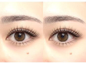 ビューティフェイス ビューティアイラッシュ 岡山天満屋店(BeautyFace Beautyeyelash)の写真/【岡山/表町】仕事帰りにサクッと可愛く♪19:30まで営業◎プロが叶える理想のまつげ＆垢抜け美眉ケア♪