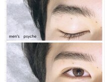 メンズプシュケ(men's PSYCHE)の雰囲気（アイブロウWAXスタイリング）
