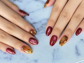 10月キャンペーン☆べっ甲ネイル