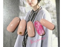 ルキ(Ruki)/大理石風ネイル