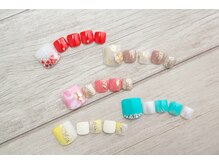 ブリス ネイル(Bliss Nail)/フット定額ネイル