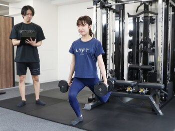 ビボディフィット 若葉店(BIBODYFIT)の写真/【初めての方◎】気になる下半身に徹底アプローチ!!豊富な知識を持ったトレーナーが全力サポートします☆