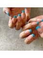 リアネイル(li’a nail) カラー調合でシンプルだけと一癖あるデザイン♪