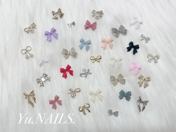 ユーネイルズ 恵比寿(Yu.NAILS.)/大人気◎リボンパーツ◎