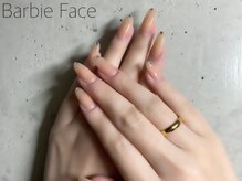 バービーフェイス 恵比寿(Barbie Face)/艶々ちゅるんネイル