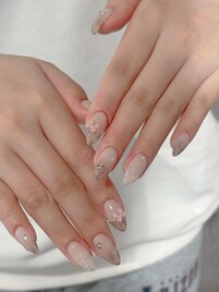 冬ワンホンネイル