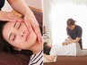 全身No1♪小顔＆美姿勢【小顔矯正＋全身骨格エステ★90分】たるみ/猫背矯正◎