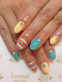 カナ ネイル(Kana nail)/ビタミンボーダーネイル