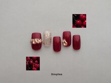 シンプリー 吉祥寺店(Simpliee by Procare nail)/【ハンド】ぷっくりジュエリー