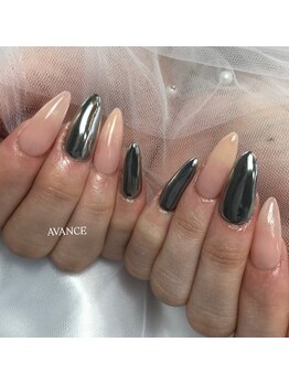 アヴァンセ(AVANCE)/ミラーネイル