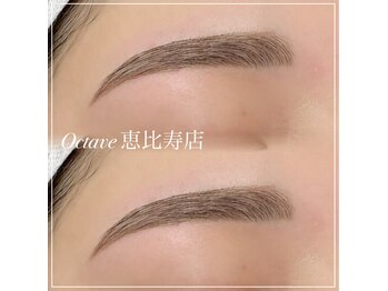 オクターブ 恵比寿店(Octave)/黄金比☆美眉毛設計