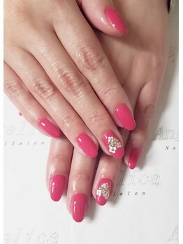 ネイルサロン アンジェリカ(Angelica)/No.43 アート2本コース