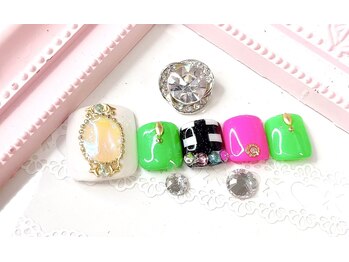 ヒロネイル(Hiro Nail)/カラフルポップデザイン