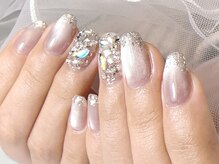 リュールネイル(lueur nail)/マグ&ビジュー埋め尽くし