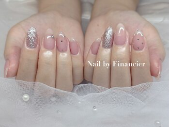 フィナンシェ(Financier)/シンプルデザインネイル