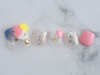 カレネイル(kale nail)/9月限定シンプルART+500円