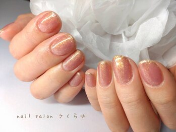 ゴールドラメ♪スキニーフレンチ