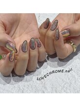 ラブクロム(LOVE CHROME)/ホイルニュアンスネイル