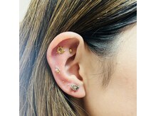 耳つぼジュエリーのパーツは、たくさんご用意しております♪