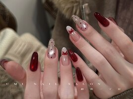 大人気マグネットネイル