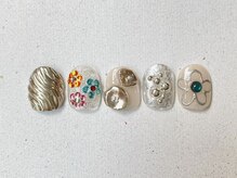 カーティシーネイルズ(curtisii NAILS)/4月★定額9500円コース(オフ別)