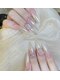 クイーンネイル 新宿(Queen nail)の写真/【技術力＆提案力に自信あり◎】シンプルながら美しい＆可愛いデザインであなたに合った手元を演出☆