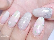 こだわりアートのseasonネイル